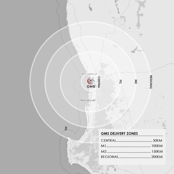 Perth Delivery Zones