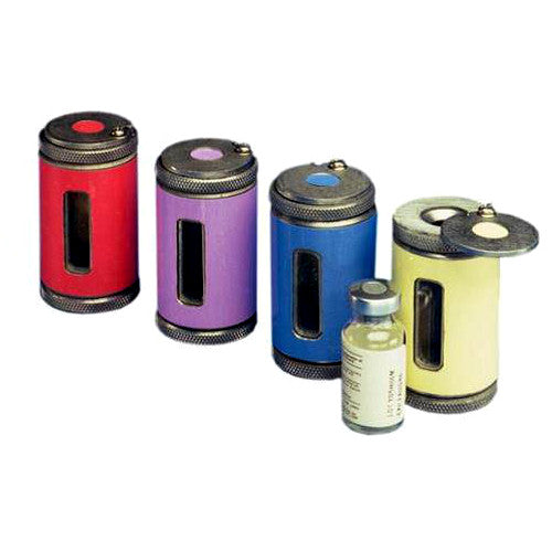 Colour-Coded Lead Vial Shield